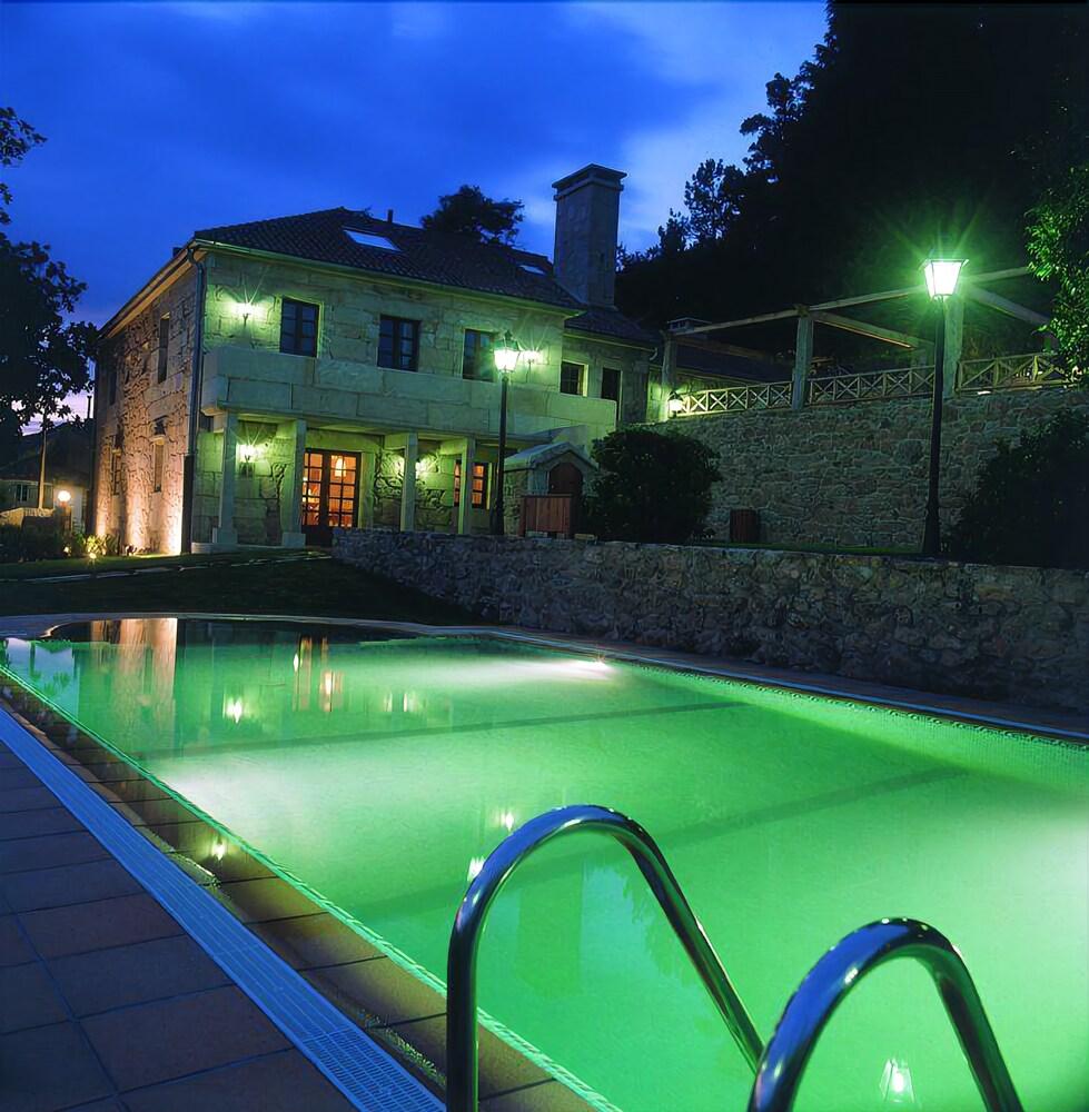 Pazo De Adran Hotel Milladoiro Exterior foto
